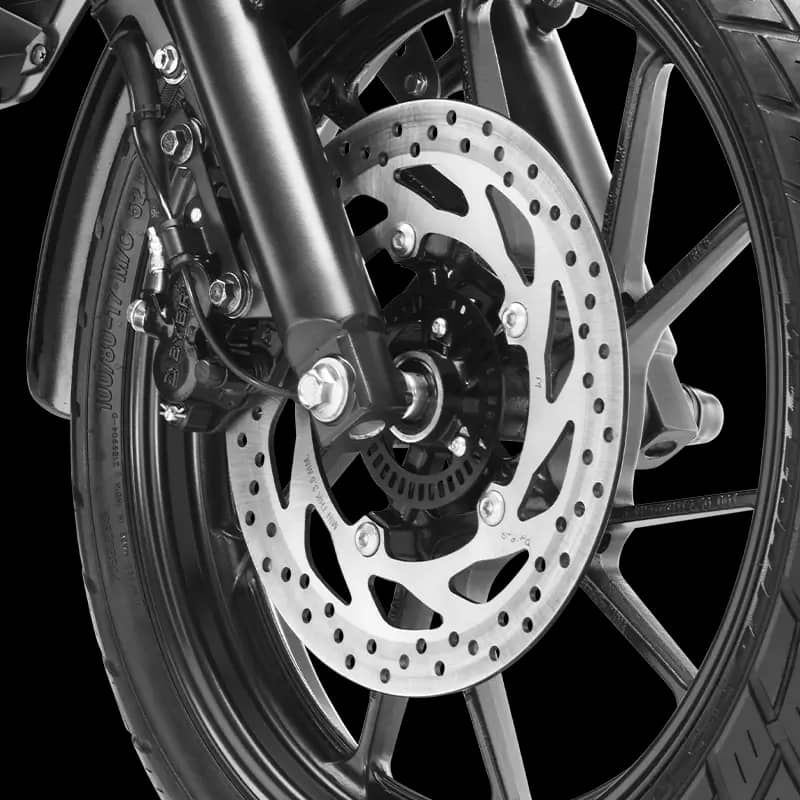 Front Disc Brake With Single Channel ABS