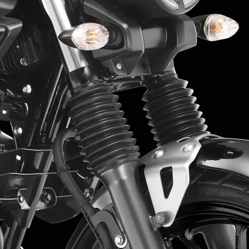Telescopic Suspension With Front Fork Boot