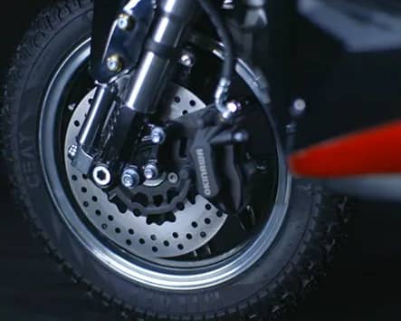 Dual Disc with Regenrative Braking (E-ABS)