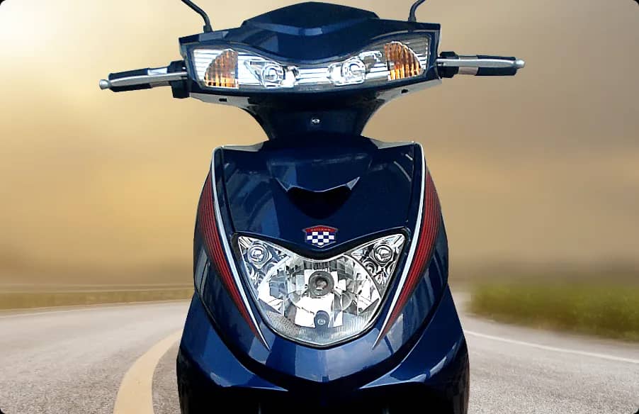 LED Headlamp with DRL Function