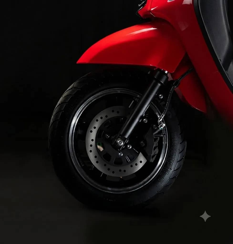 Alloy Wheels With Front Disc Brake