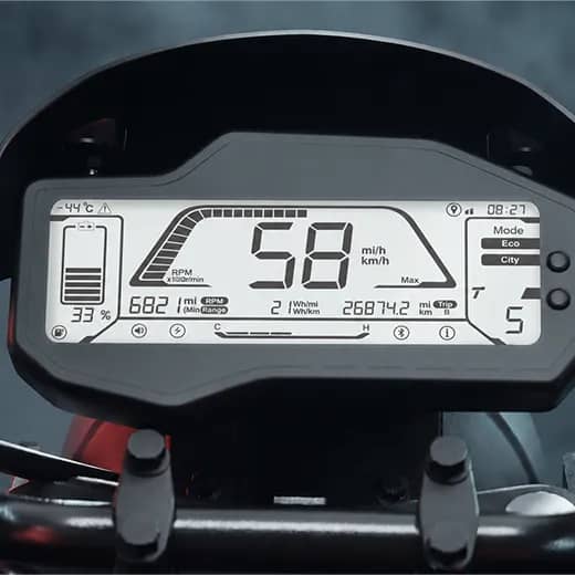 LCD Display cluster