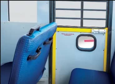 Emergency Door at Rear