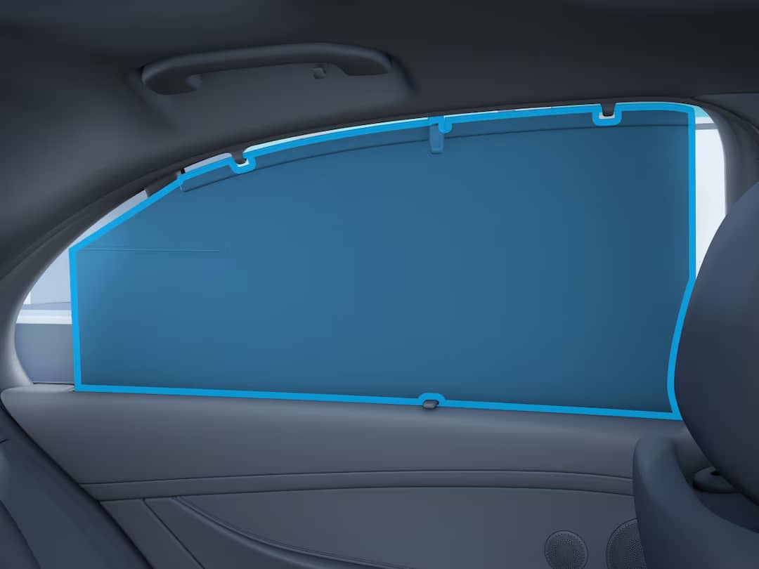 Roller Sunblind in Left And Right Rear Doors