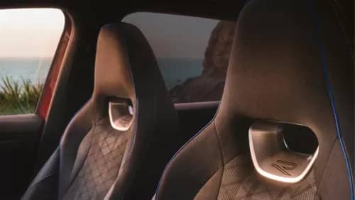 Sporty and comfortable seats