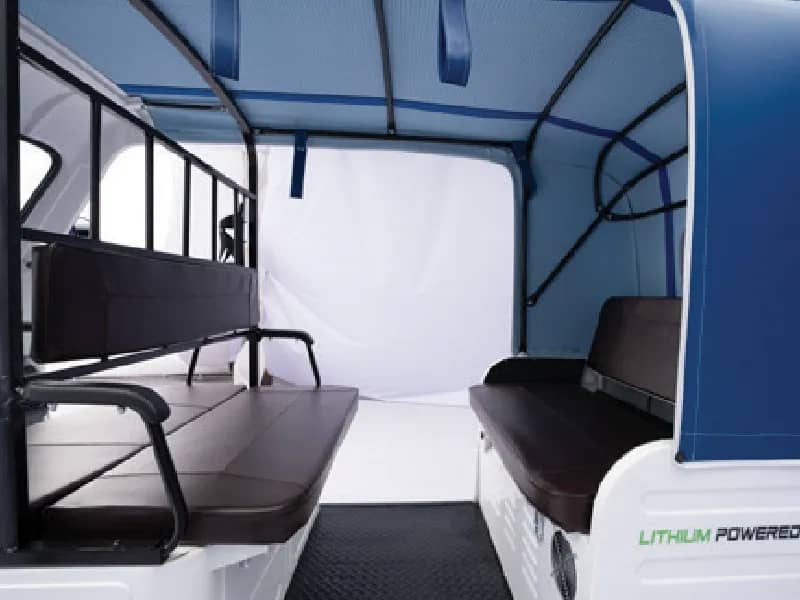 Comfortable 4 Passenger Cabin