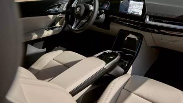Modern central console.