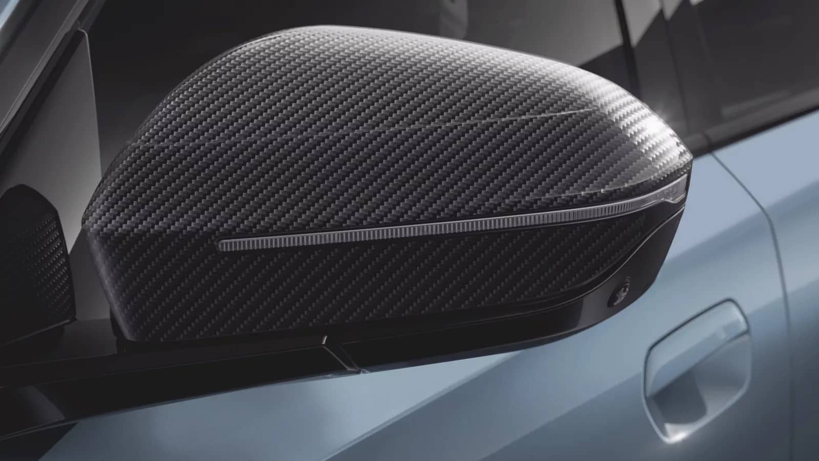 Carbon Exterior Mirror Caps