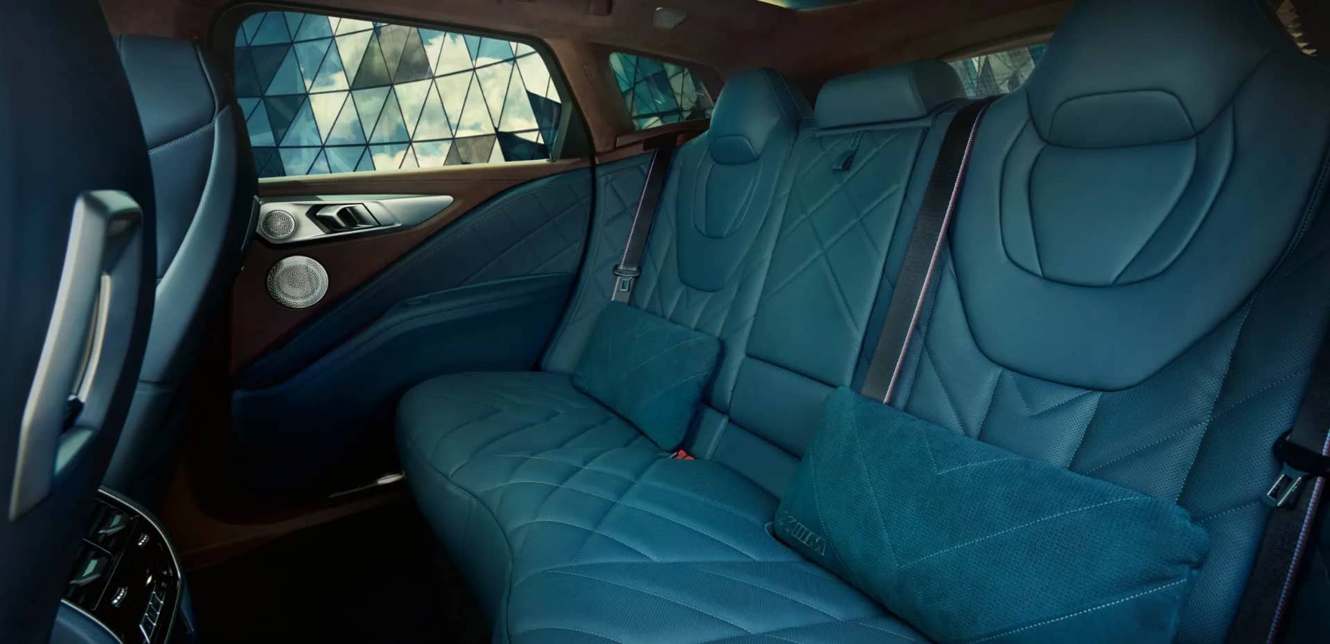 Premium Quilted Leather Rear Seats