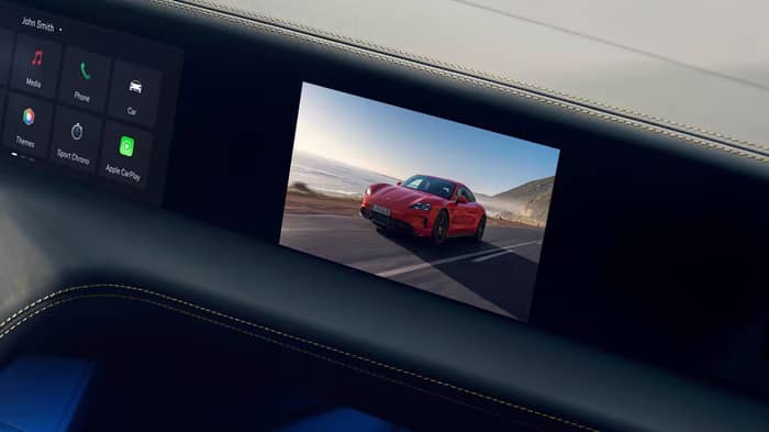 Front passenger display.