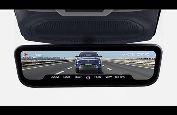 HD Rearview mirror with DVR