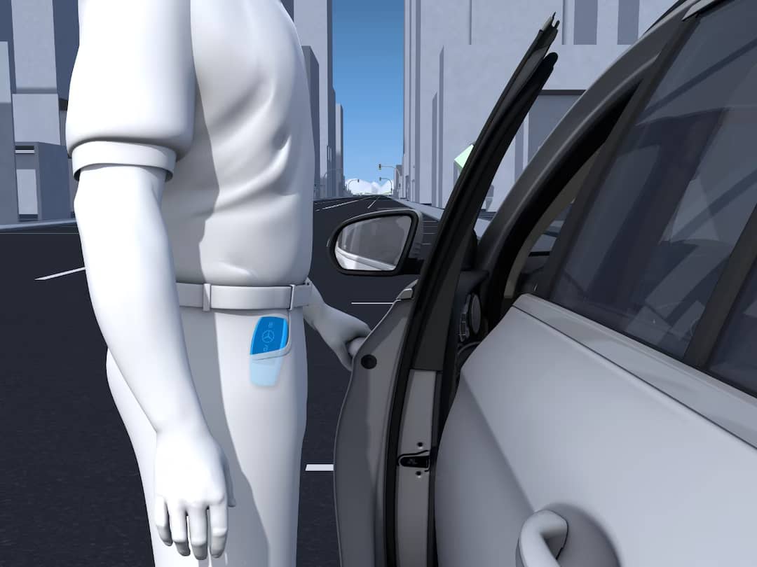 Keyless-Go with flush-fitting door handles