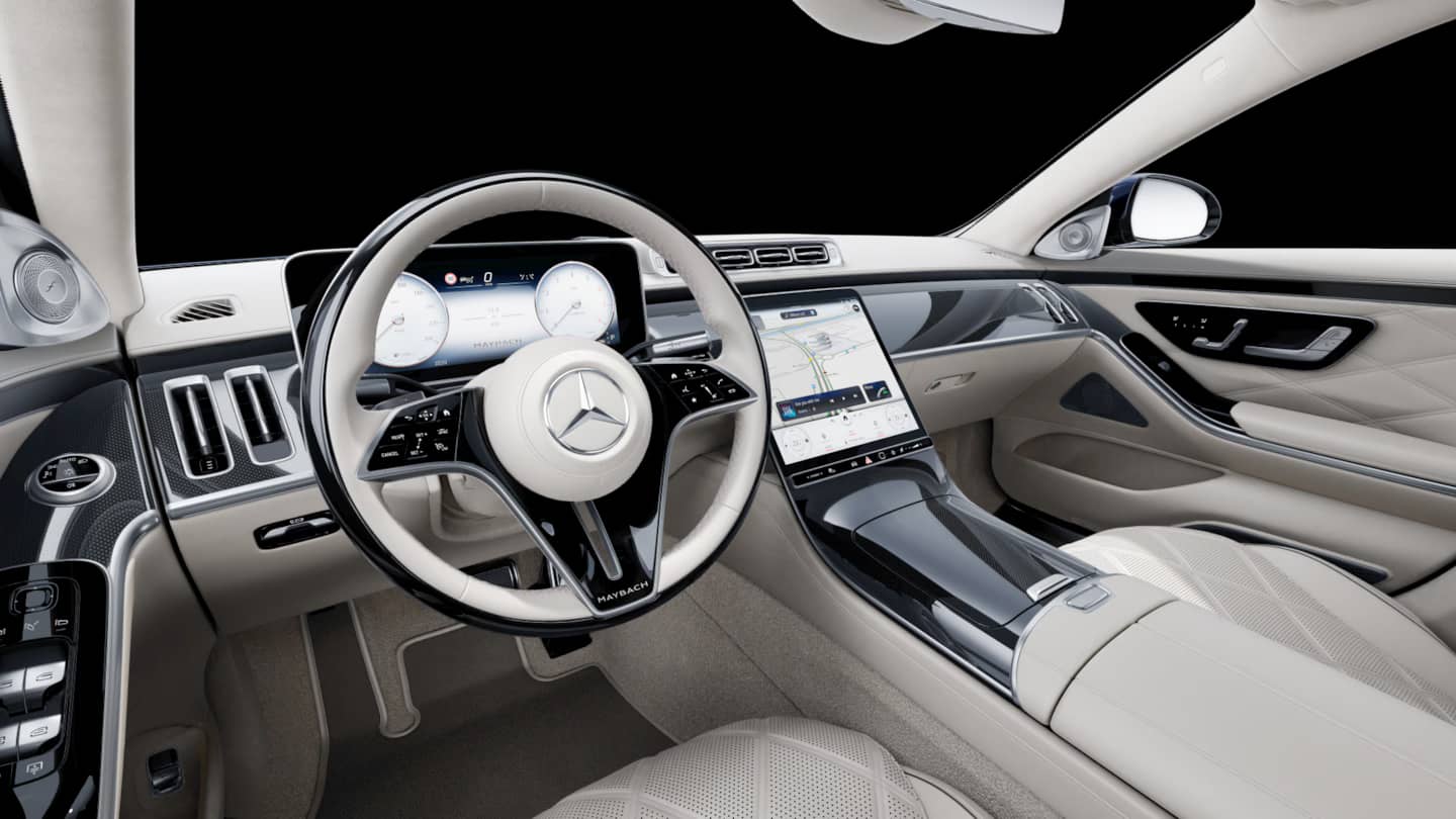 Multifunction wood-leather steering wheel
