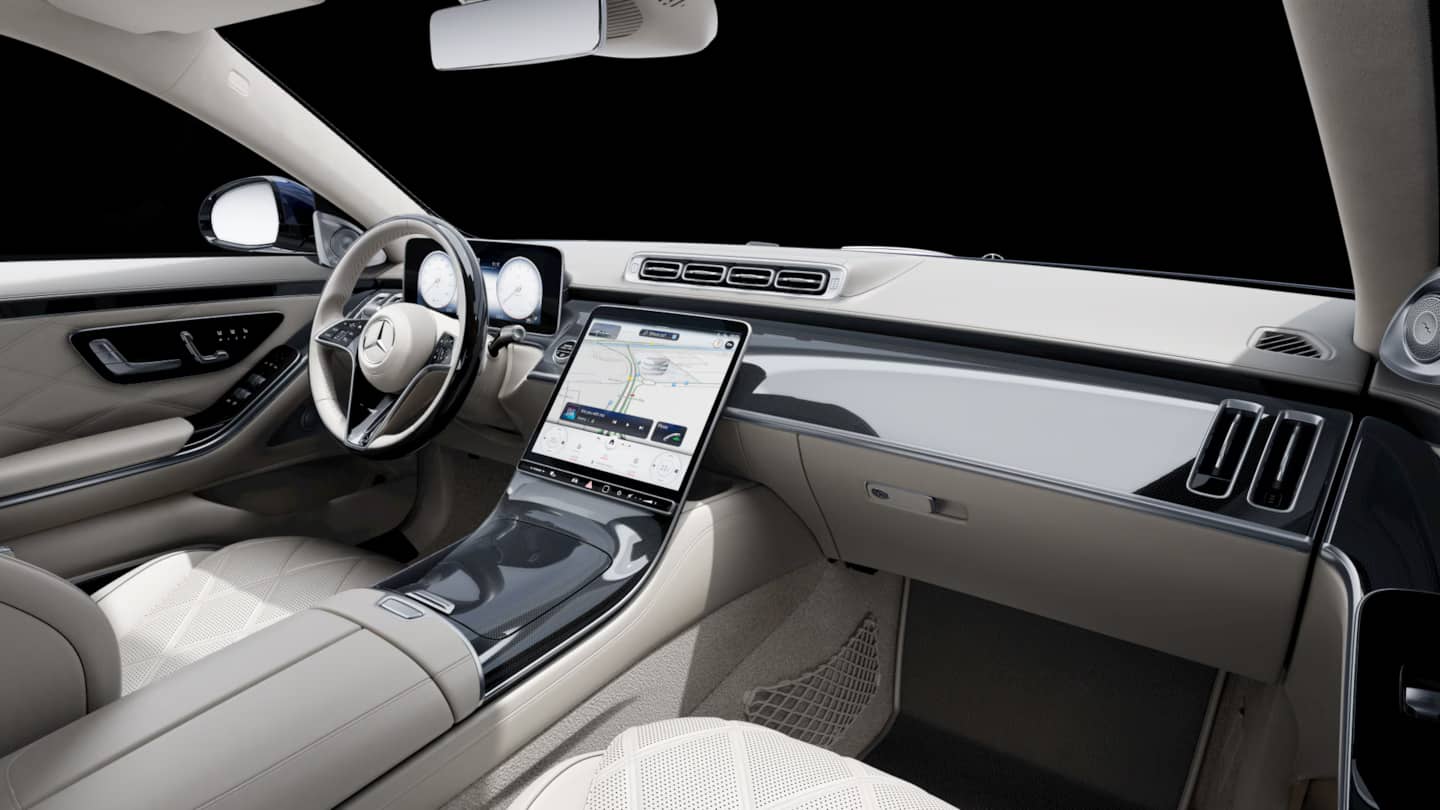 Luxurious S-Class Front Cabin Architecture