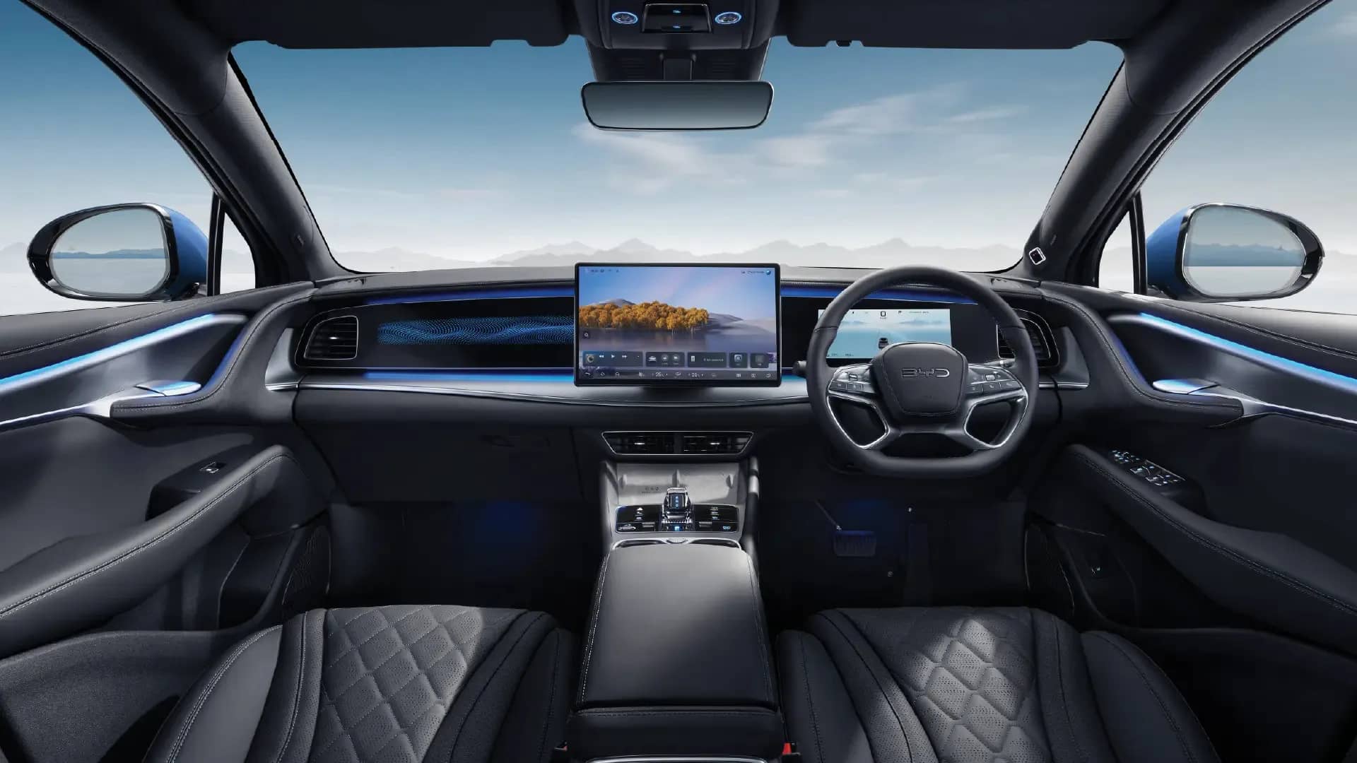 Touchscreen Infotainment Display