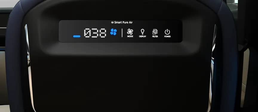Smart Pure Air Purifier with AQI Display