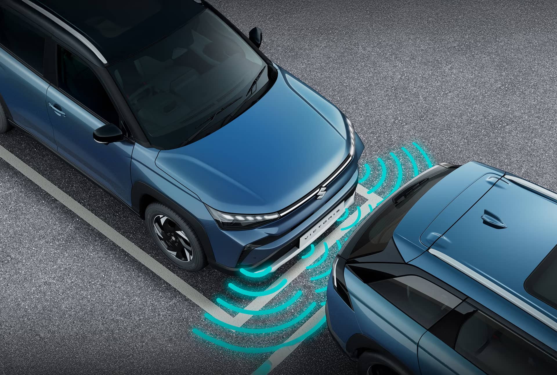 Front Parking Assist Sensor with Auto 360° Camera Activation