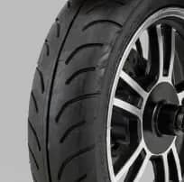 Tubeless Tyre with Alloy Wheel