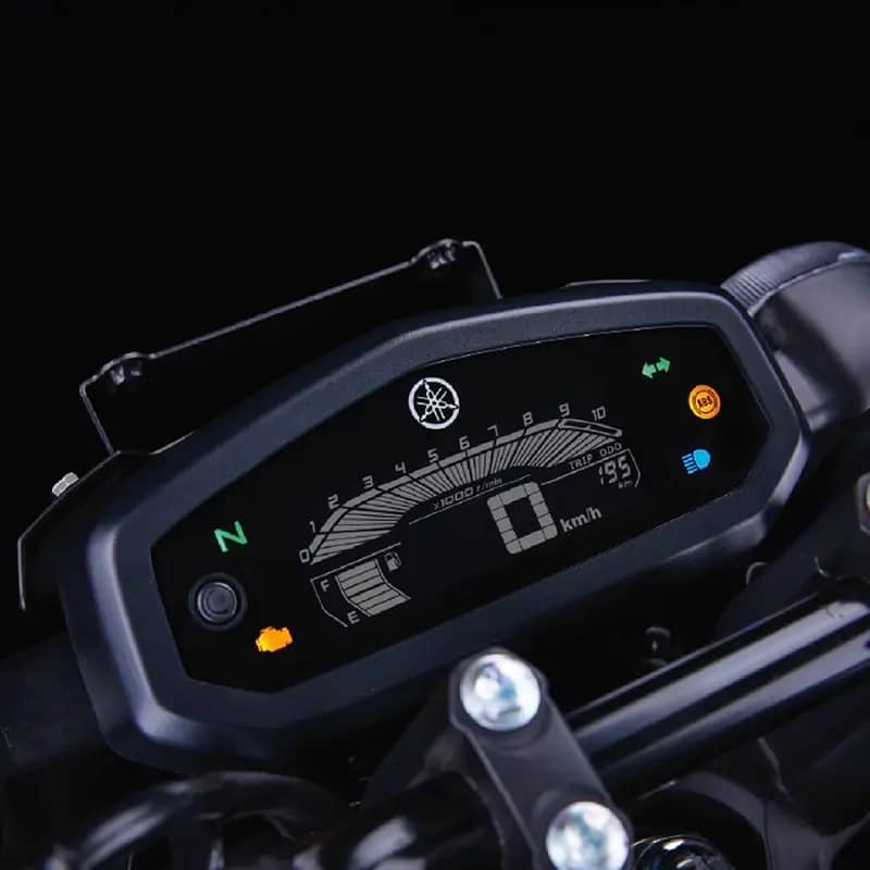Negative LCD Instrument Cluster