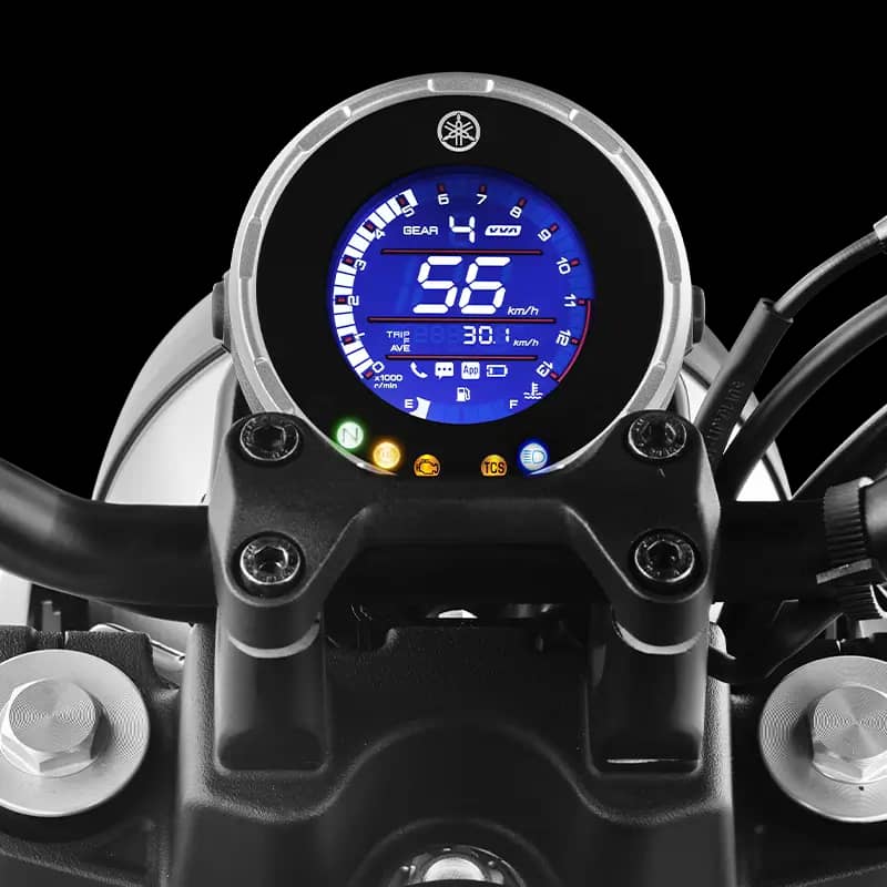 Round LCD Meter