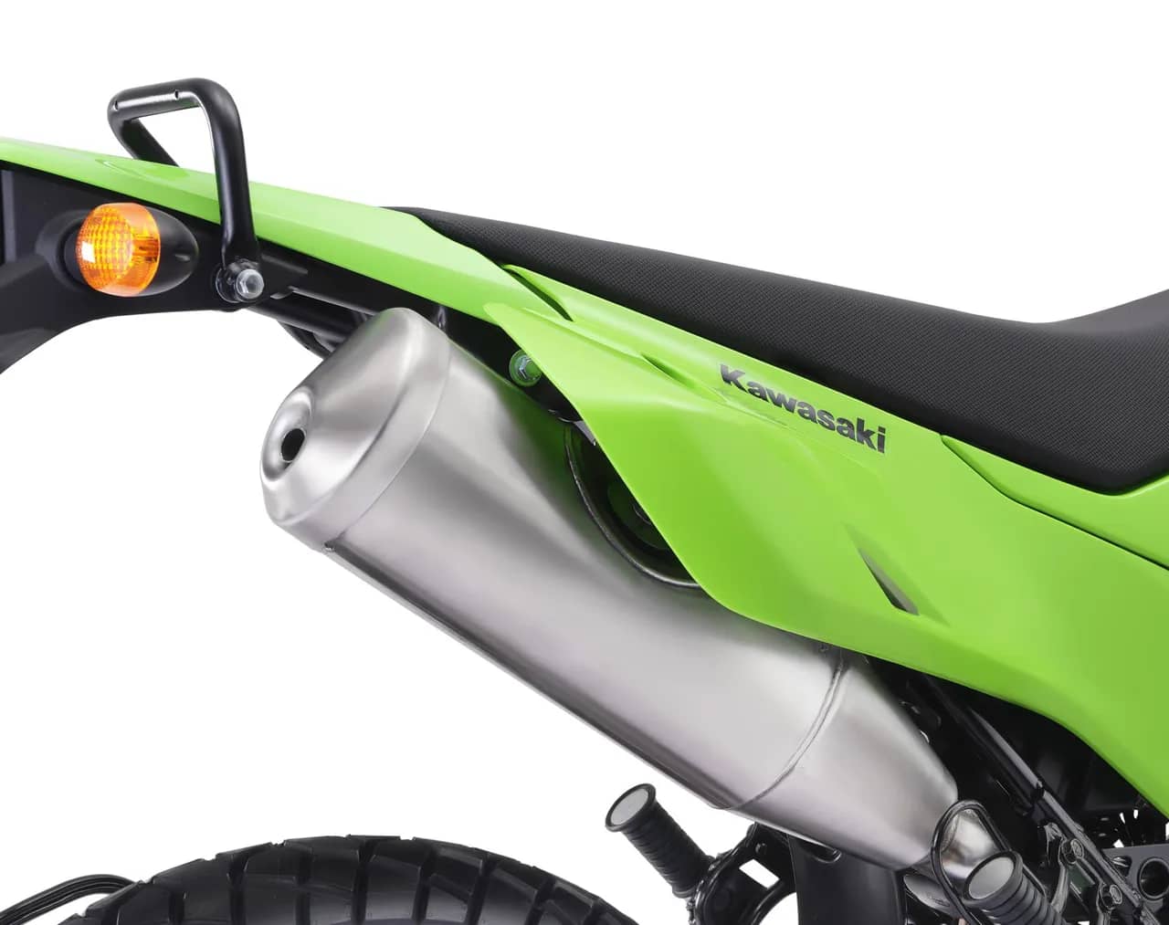 Upswept Exhaust Silencer Assembly