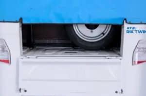 Spare Wheel Storage Space