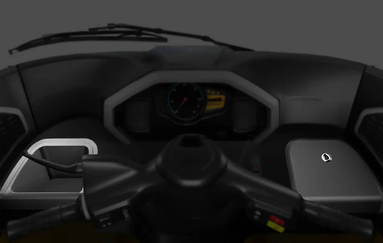 Lockable Glove Box