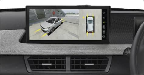 360° SVS HD Camera with Blind View Monitor