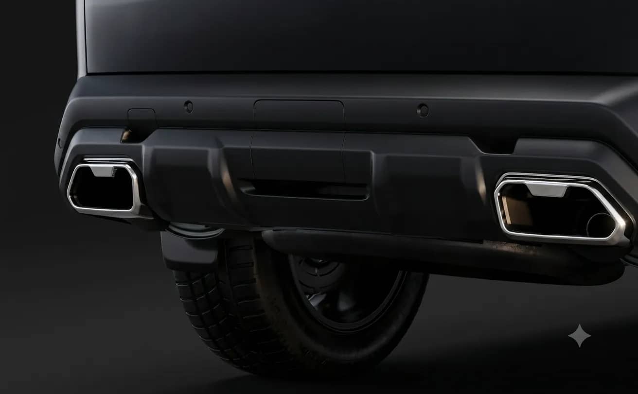 Sporty Twin Exhaust