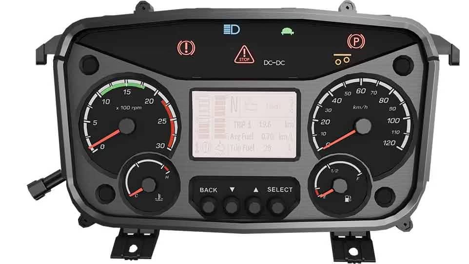 Digital-Analog Instrument Cluster