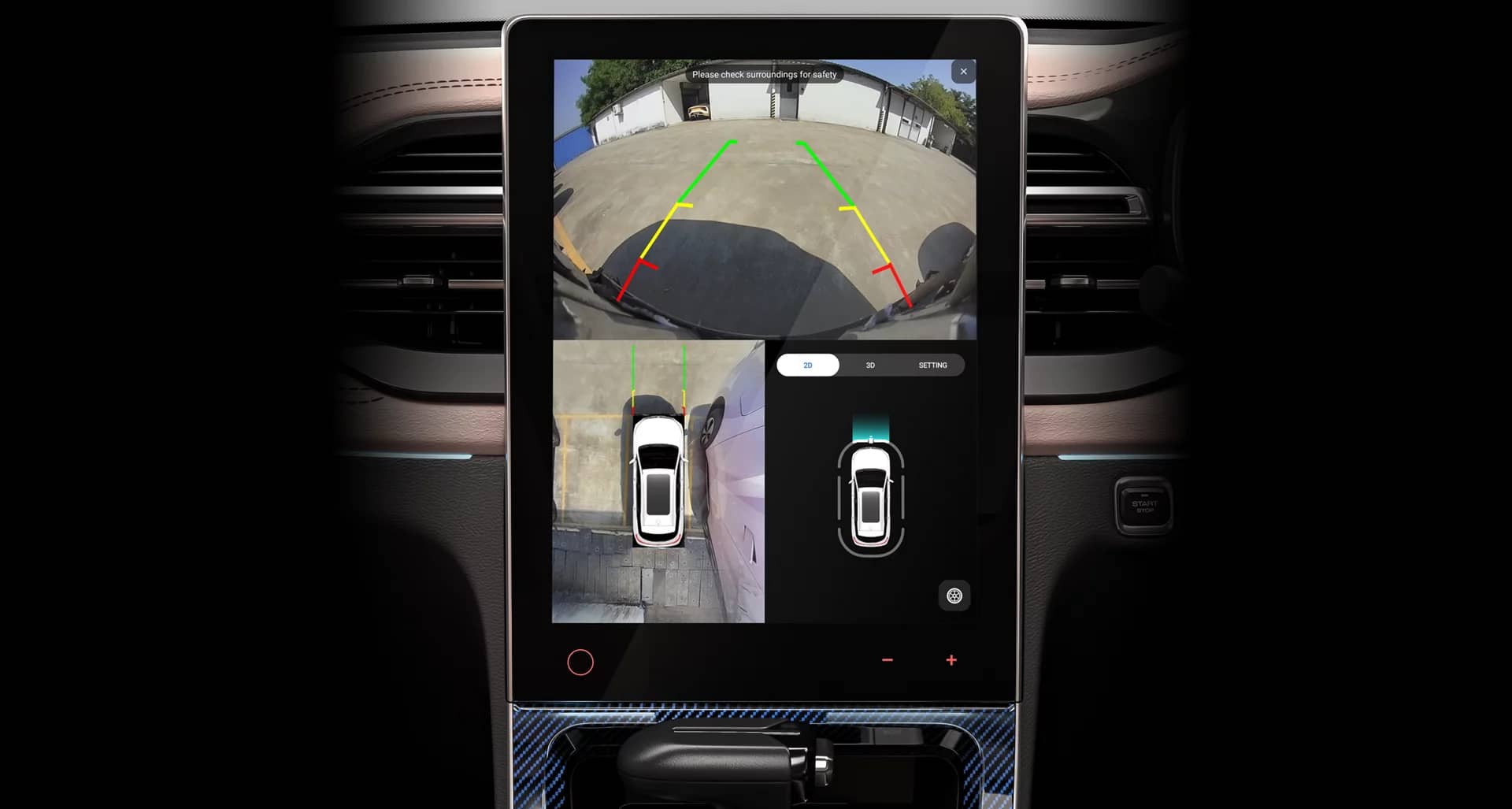 Around View Camera with Wheel View