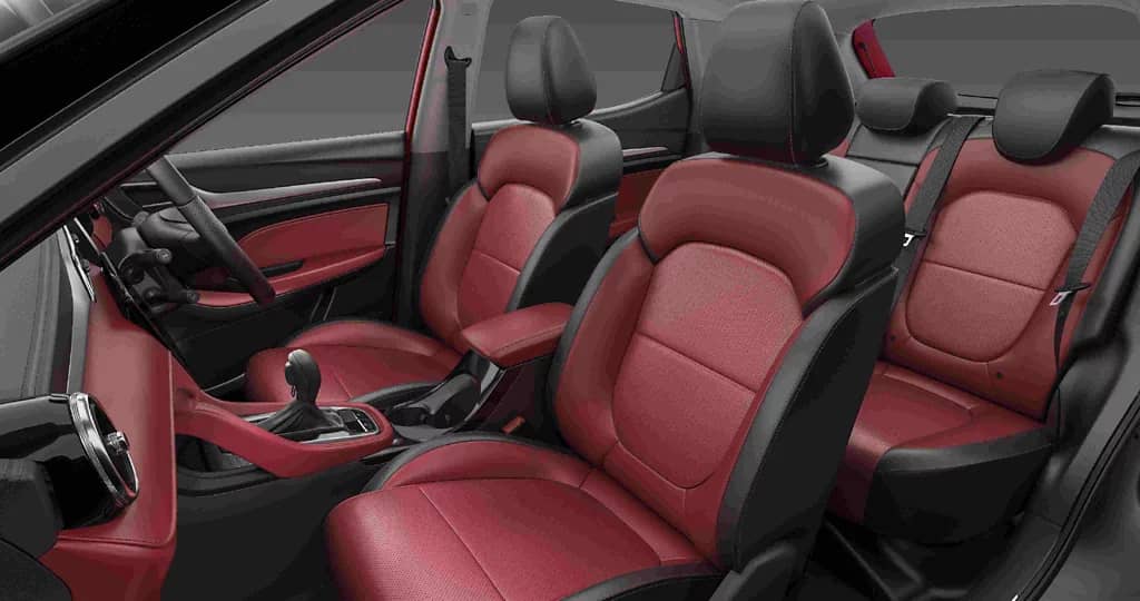 Dual Tone Sangria Red Interior Theme