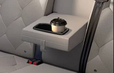 Rear-Centre Armrest With Cupholders