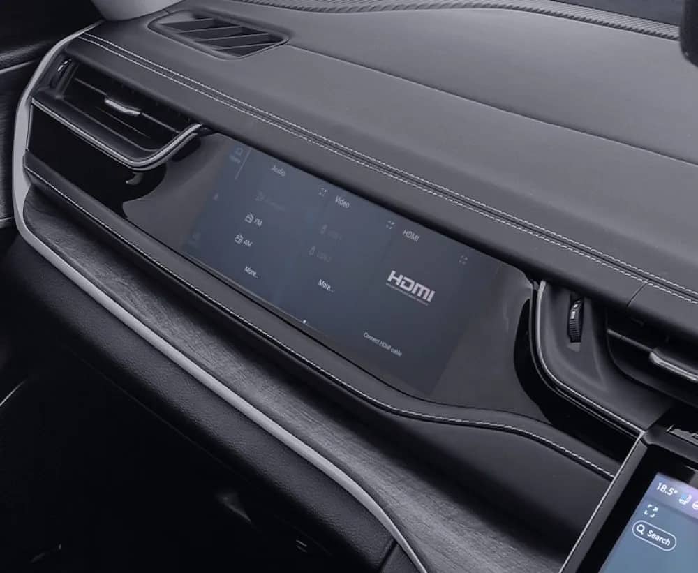 Front Passenger Interactive Display