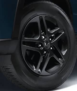 Dark Metallic Grey R16 Alloy Wheels