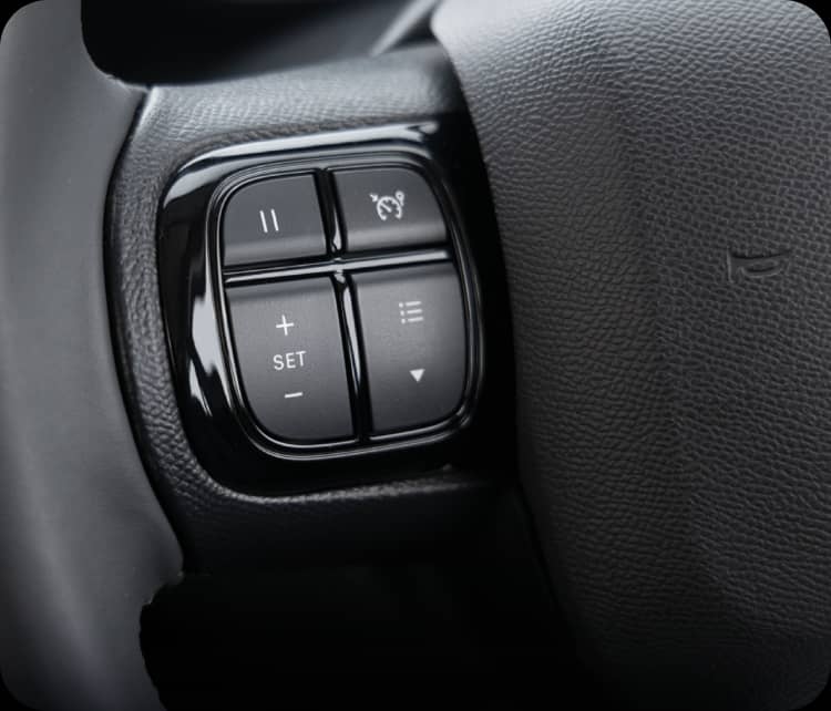 Convenience that sets and smoothens your drive