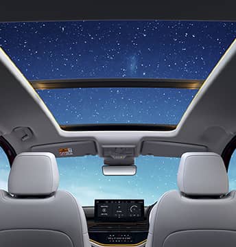 Voice-Assisted Panoramic Sunroof with Mood Lighting