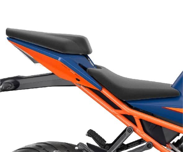 Redesigned Rider & Pillion Seats