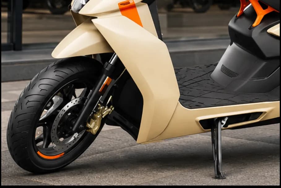 Ather 450 Footstand View