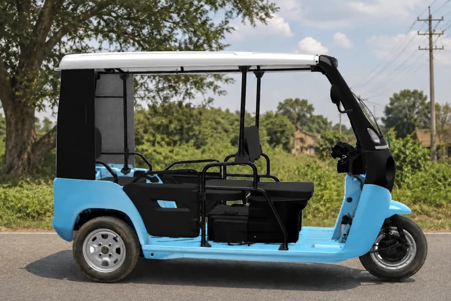 Bajaj Riki P40 EV Side View