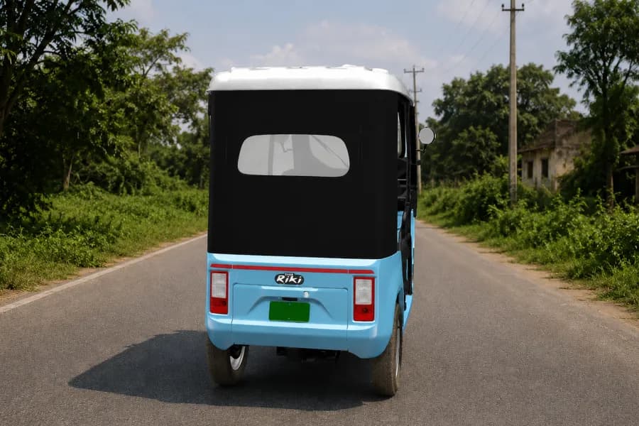Bajaj Riki P40 EV Rear View