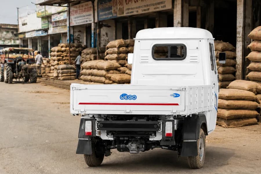Bajaj Wego C90 EV Rear View