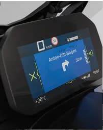 BMW C 400 GT Navigation Display View