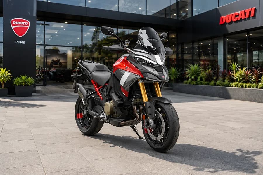 Ducati Multistrada V4 Pikes Peak Side View