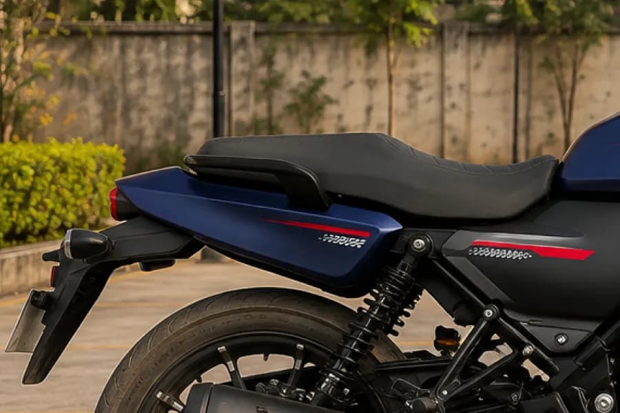 Harley Davidson X440 T Seat & Suspension View