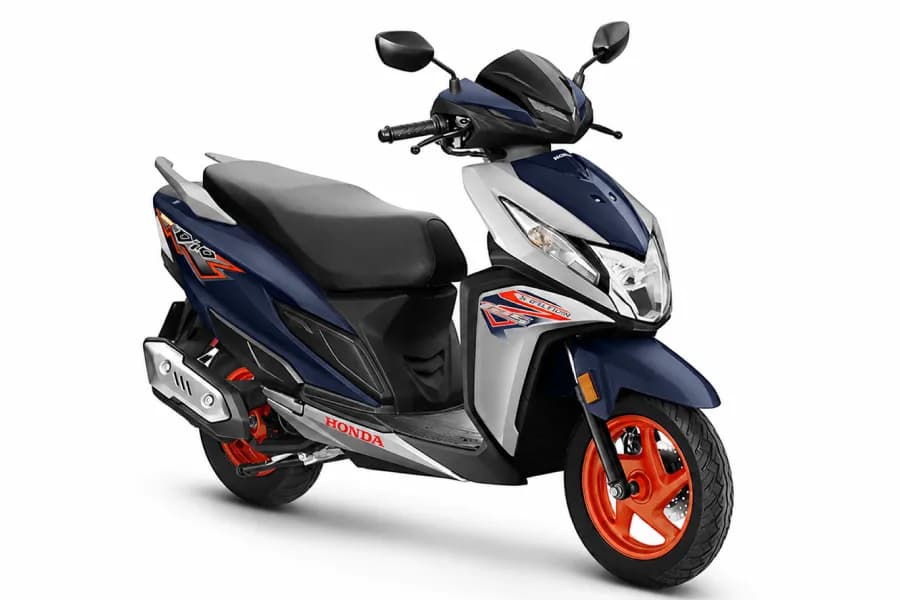 Honda Dio 125 X Edition Blue & Silver color