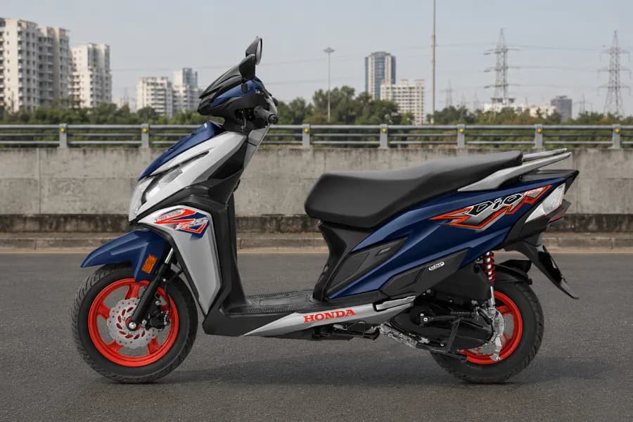 Honda Dio 125 X Edition Left Side View