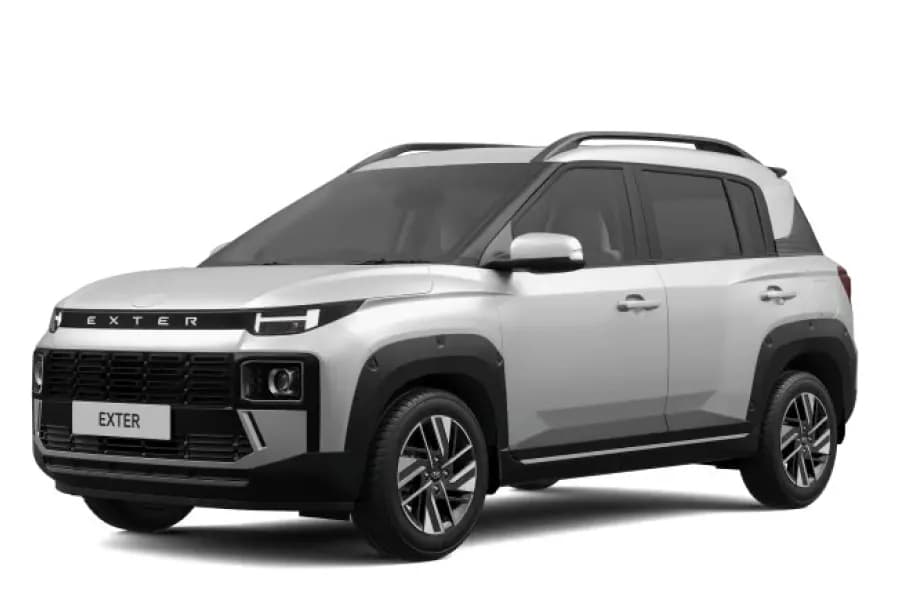 Hyundai Exter Atlas White color
