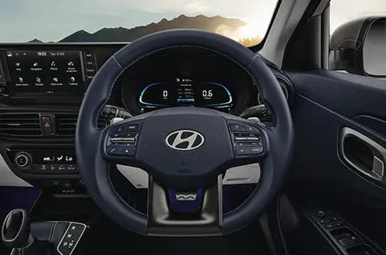 Hyundai Exter Steering Wheel View