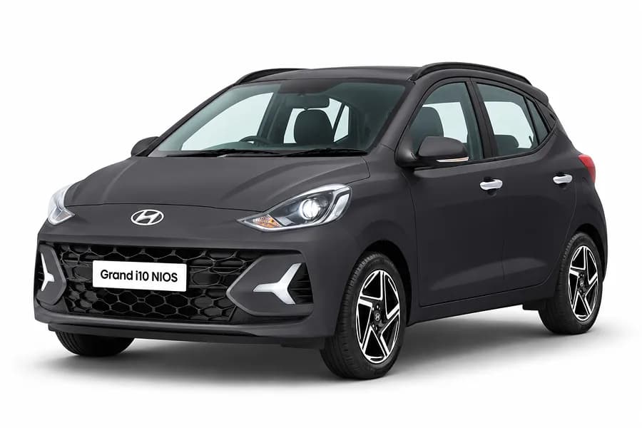 Hyundai Grand i10 Nios Titan Grey Matte color